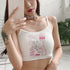 Japanese Anime Chobits Kawaii Cartoon Cropped Short Sleeve T Shirt for Women Vintage Aesthetic Punk Top